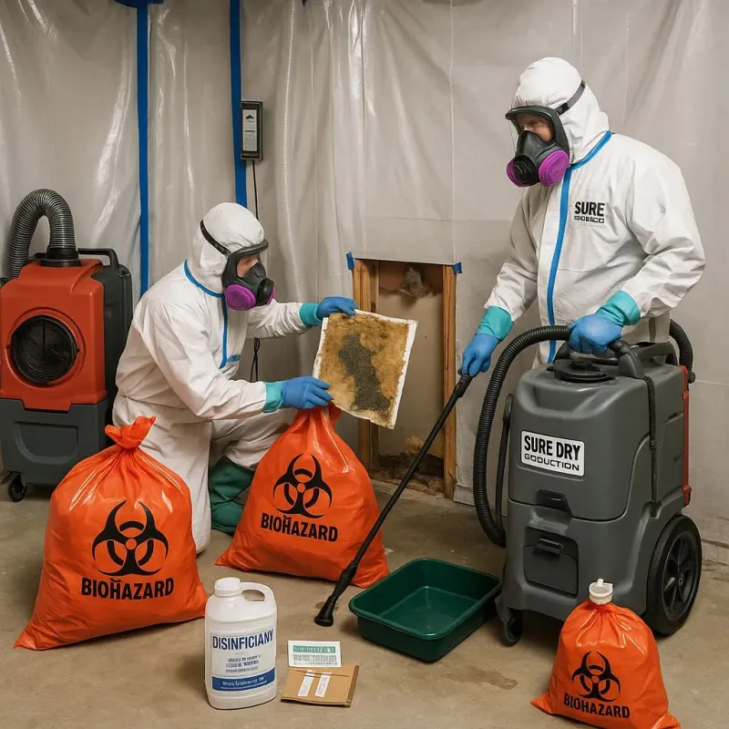 Contaminated Water Handling Protocols process in Chama, NM
